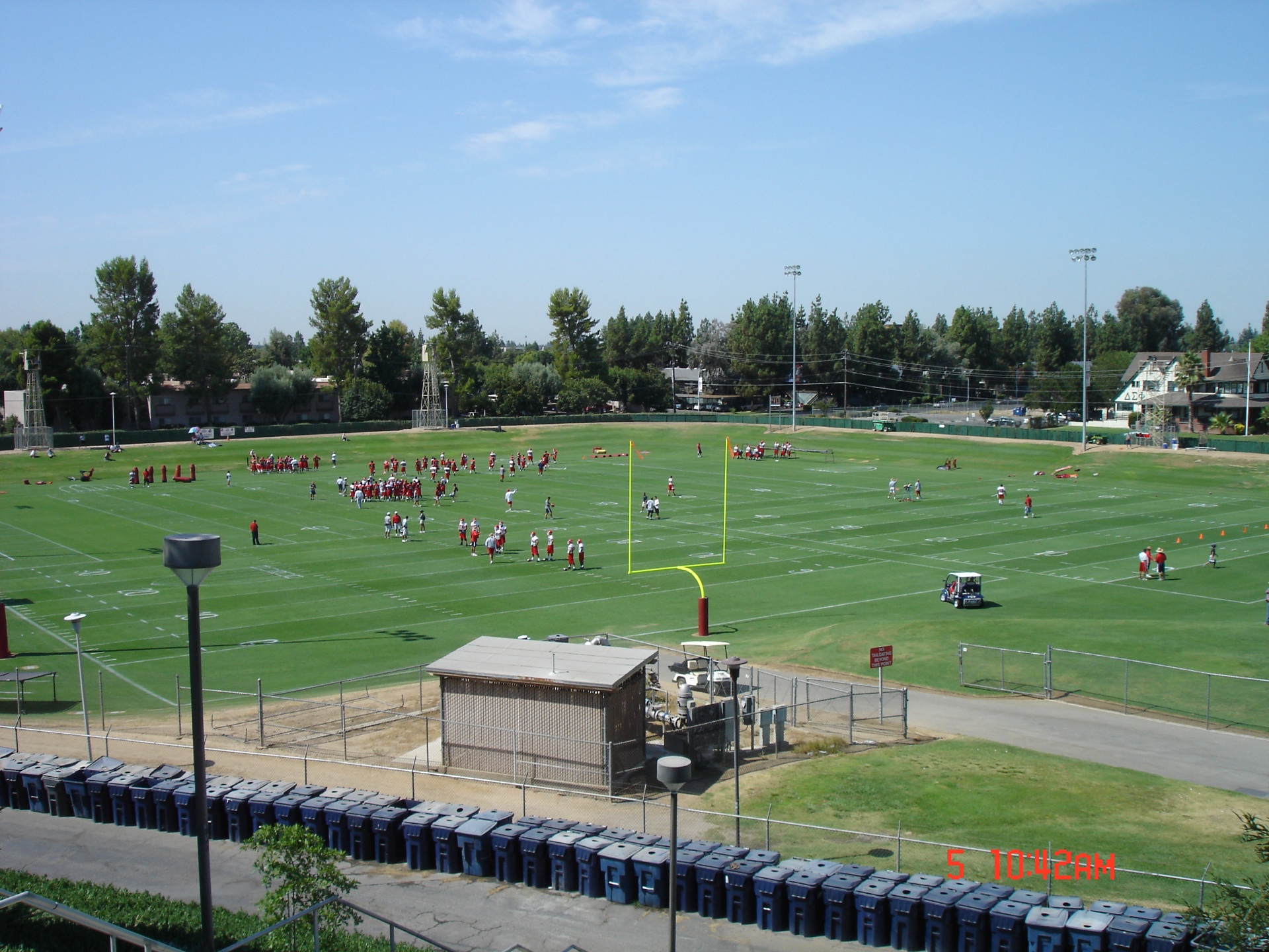 Fresno State football practice field